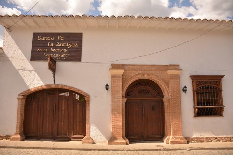Hotel Santa Barbara Colonial - Santa Fe De Antioquia Buitenkant foto