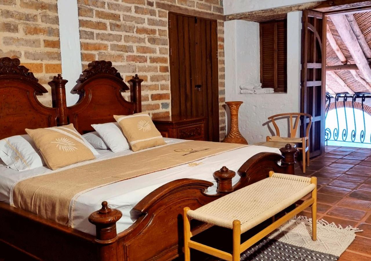 Hotel Santa Barbara Colonial - Santa Fe De Antioquia Buitenkant foto