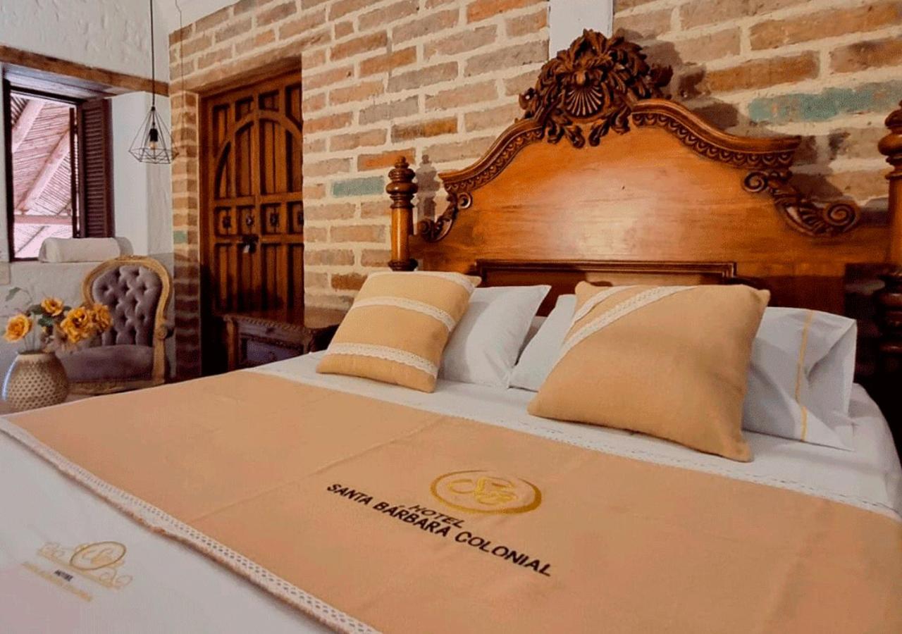 Hotel Santa Barbara Colonial - Santa Fe De Antioquia Buitenkant foto